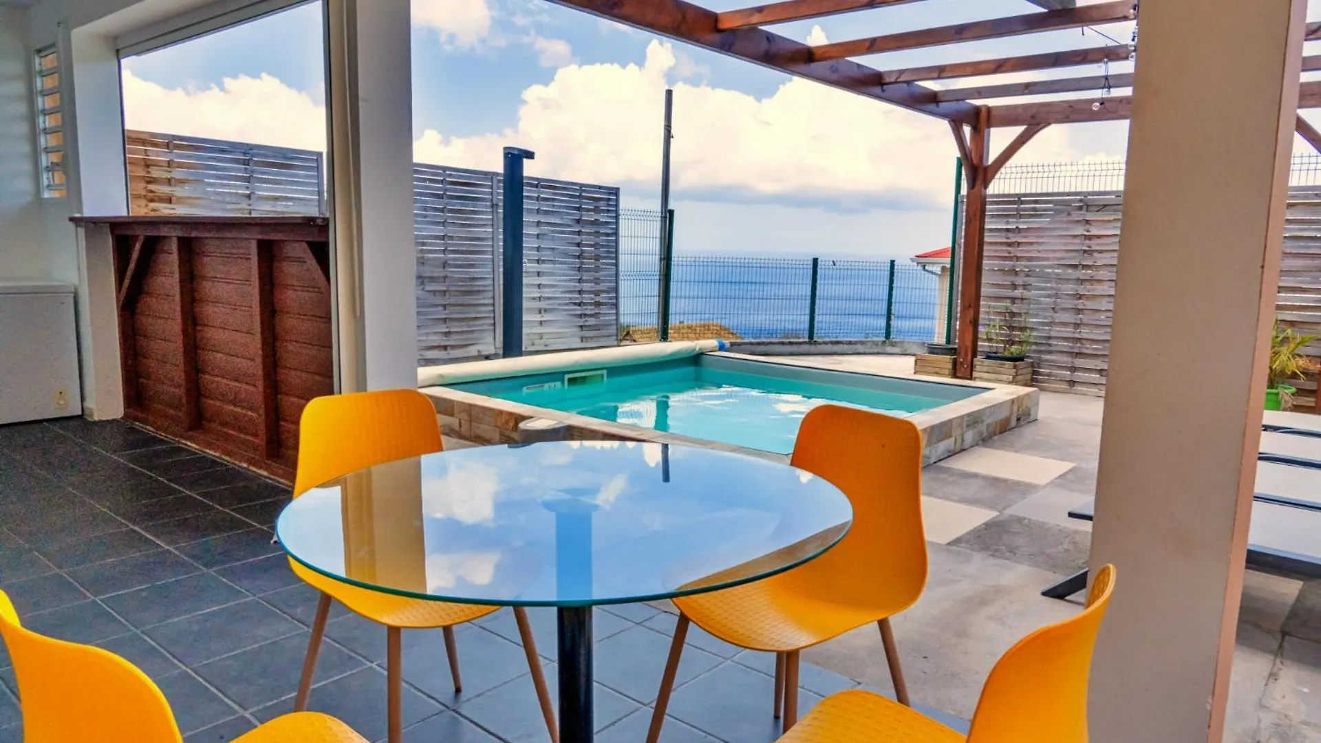 Villa Bon Manje Cosy, Piscine Privative & Vue Mer Case-Pilote
